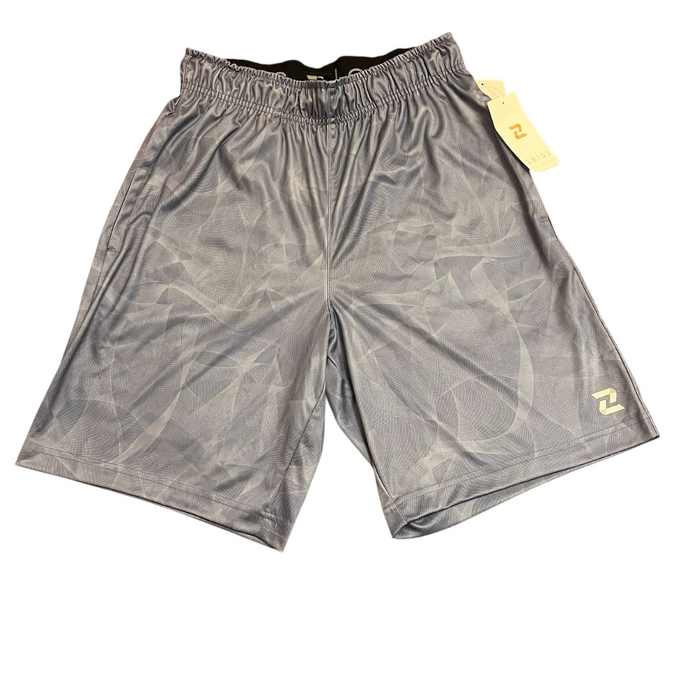 ZELOS Gray Athletic Performance Shorts